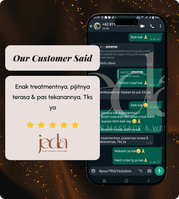 testimonial pelanggan jeda home massage