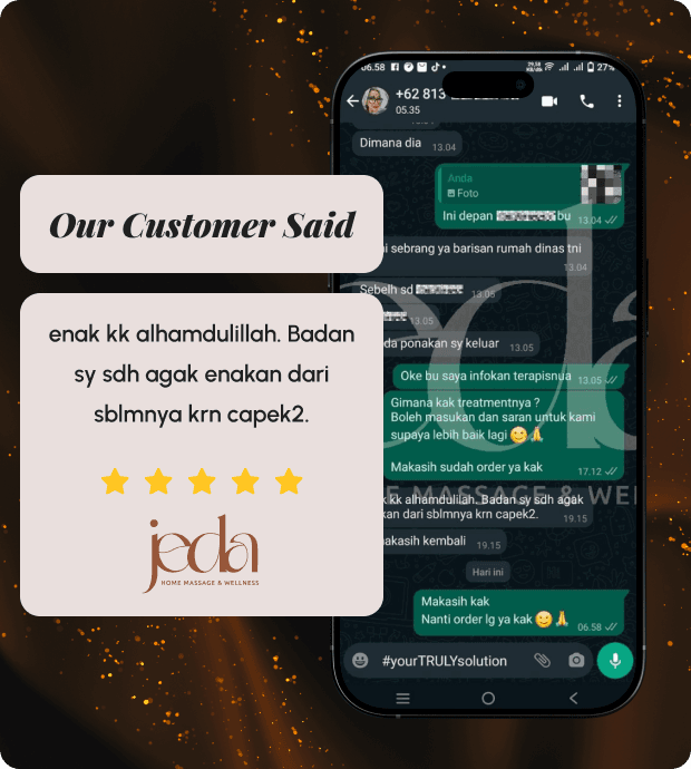 testimonial pelanggan jeda home massage
