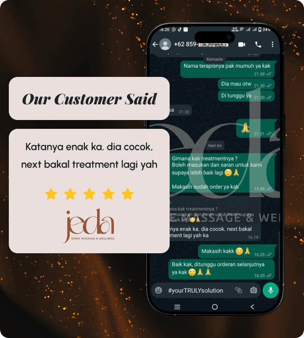 testimonial pelanggan jeda home massage